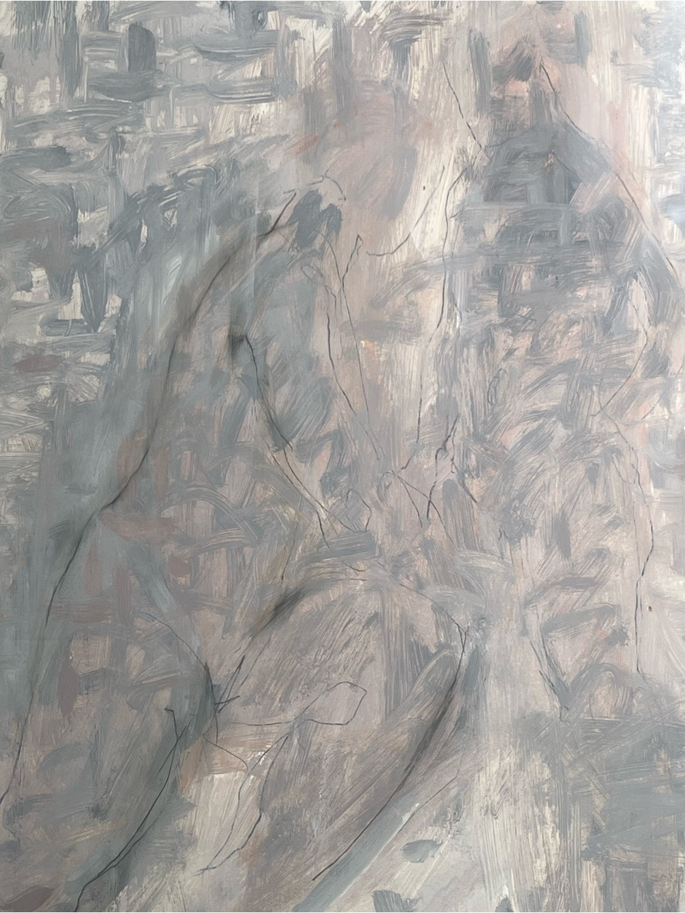 Jack Meanwell Original Abstract Acrylic Painting Personal Estate #1111